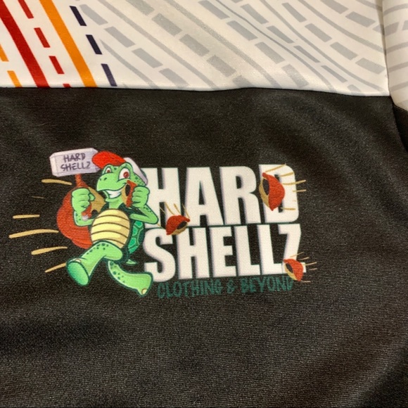 Hard Shellz Turtle Striped Track Jacket 2XL - Picture 4 of 9
